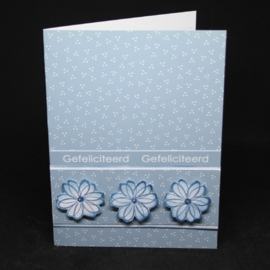 Clear stamp bloemen #240015