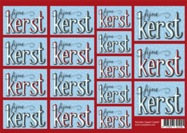 1245 kaartjes kerst blauw rood