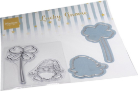 Clear Stamp & die set Lucky Gnome CS1127