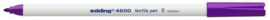 Edding Textielstift 008 violet 1 mm