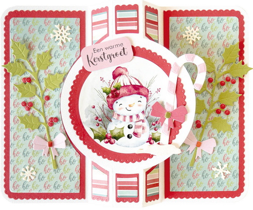 Creatables stencil Swing-fold circle LR0913