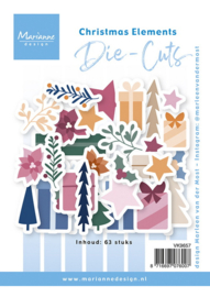Diecuts - Christmas elements by Marleen VK9657