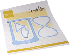 Creatables stencil Hourglass LR0886