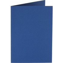 6 x rechthoekige staande kaart (10,5 x 14,8 cm) irisblauw (931) voorheen 31 irisblauw
