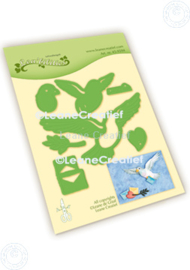 Lea’bilitie snij en embossing mal Postduif 45.9594
