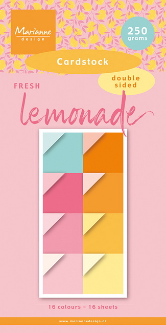Pretty Papers bloc Lemonade cardstock PK9191