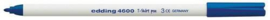 Edding Textielstift 003 blauw 1 mm