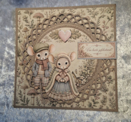 Fairybells Collage boek Wintermuisjes