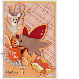 Creatables stencil Layout Autumn leaves by Marleen LR0878