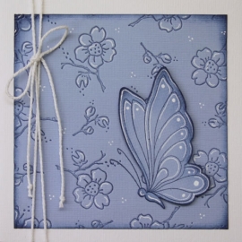 Doodle clear stamp Leane: butterfly (550.638/55.2854)