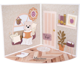 Craft stencil - A4 - Create a room by Marleen PS8186