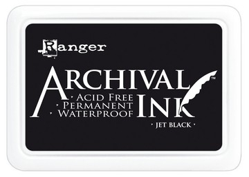 pakket Burgerschap Nadenkend Stempelkussen zwart | Watervaste archival inkt | marjoleine`s webwinkel