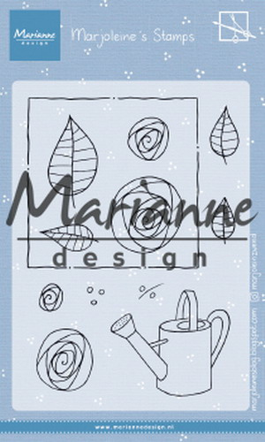 Clear stamp: (MZ 1901) Marjoleine's roses