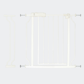 Traphek wit 74x80cm met verlenging tot 86cm.