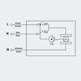 2-weg kogelkraan 1 " (25mm) Zone Valve DQ225