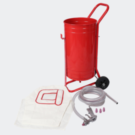 Mobiele zandstraalmachine Zandstraal machine 30L inclusief accessoires