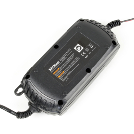 XPOtool 6V/12V-1A batterijlader auto acculader, automatische druppellader.