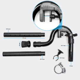 Slangenset voor HW-302 / 303 / 402B / 403B