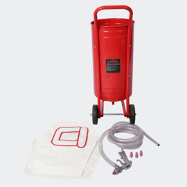 Mobiele zandstraalmachine Zandstraal machine 30L inclusief accessoires