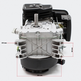 LIFAN 152 Benzinemotor 1.8kW (2.45Pk) 4-Takt 15mm luchtgekoeld, handstarter.