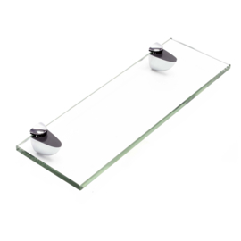 Glazen Planchet, helder glas badkamer wandplank