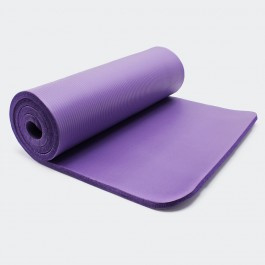 Yogamat paars 180 x 60 x 1,5cm gymnastiekmat vloermat sportmat