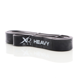 LUXTRI fitnessband heavy; zwarte weerstandsband van 100% latex