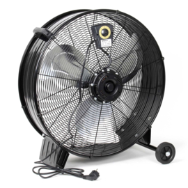 XPOtool trommelventilator 60cm, 180W met kabel; 3 standen ventilator.