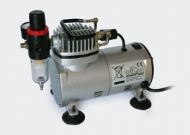 Mini airbrush compressor, Model AS18-2