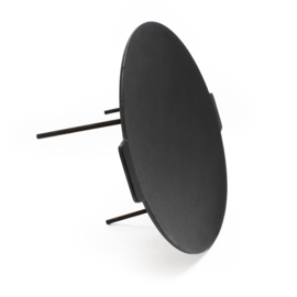 Dutch oven; Grillplaat rond Ø44cm, poothoogte: 35 cm.