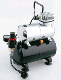 Airbrush Compressor AS186 met Luchttank