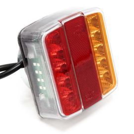 LED achterlichten met magneten 7-polig 12V E11 voor aanhangers, enz.
