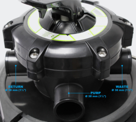 Externe Zwembad Zandfilter met zwembadpomp; 6.000 l/h