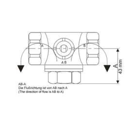 3-weg kogelkraan 3 / 4 " Zone Valve DQ320