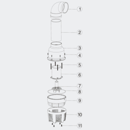 Sunsun CEF-26000 pomp (Big Flow) 26000l/h 135 Watt