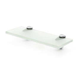 Glazen Planchet, mat glas badkamer wandplank