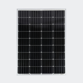 100W zonnepaneel met monokristallijne cellen 12V 900x670mm.