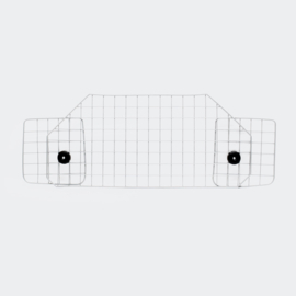 Hondenrek voor de auto met verstelbare breedte 90-128cm, model E