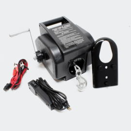 Elektrische lier 12V motorlier staalkabel tractie tot 4990kg