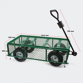 Transportwagen, bolderkar tot max. 300 kg.