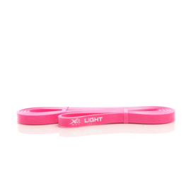 LUXTRI fitnessband light; roze weerstandsband van 100% latex