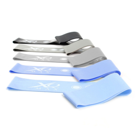 LUXTRI fitnessband weerstandsband latex, blauw, set van 5 stuks.