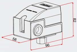Mechanische drukschakelaar voor compressor - SK-5, 230V, Pressostaat