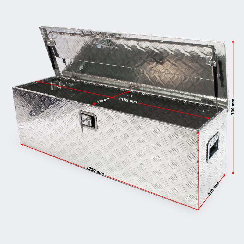 Typisch enz Flipper Afsluitbare transportbox, aluminium kist; 170 liter. | Diverse | MultiStrobe