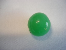 Glaskraal rond 16 mm appelgroen