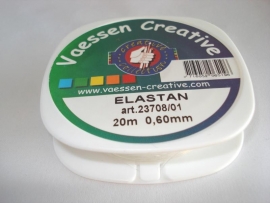 Elastisch nylondraad 0,6 mm ZEER STERK