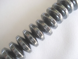 Streng magnetische hematiet kralen spacer 10x4 mm