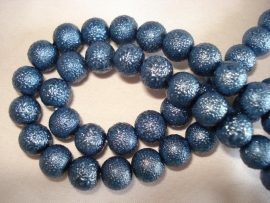 IJsparel rond 12 mm donkerblauw