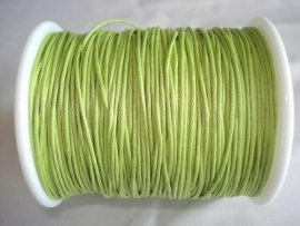 Waxdraad 0,6 mm limegroen