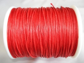 Waxdraad 0,6 mm rood